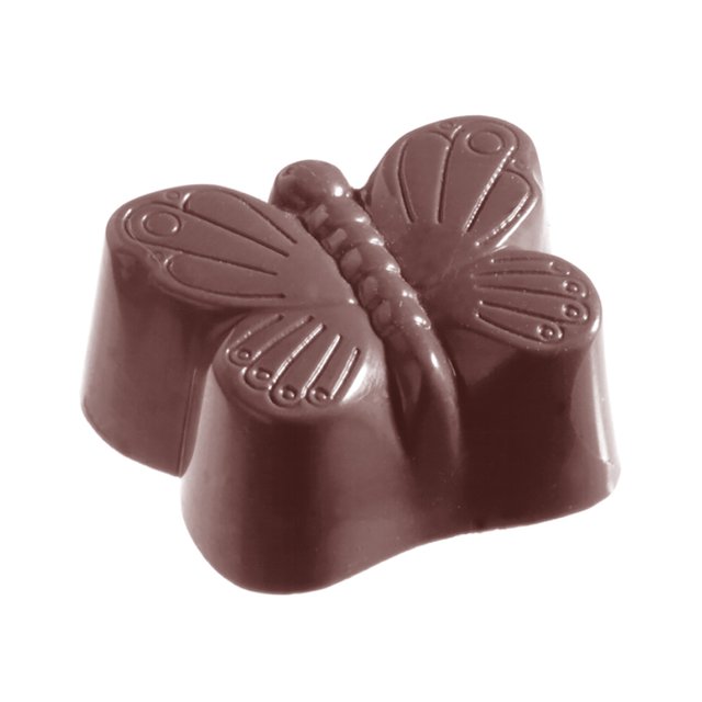 Obrázek produktu CW FORMA NA PRALINKY - MOTÝLEK 3,2x2,4cm v.1,4cm 9g 28ks