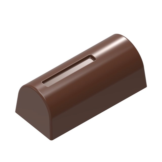 Obrázek produktu CW FORMA NA PRALINKY - BUCHE ERNST KNAM 3,9x1,8cm v.1,5cm 10g 25ks