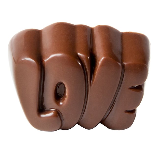 Obrázek produktu CW FORMA NA PRALINKY - LOVE 3,3x2,2cm v.1,6cm 10,5g 24ks