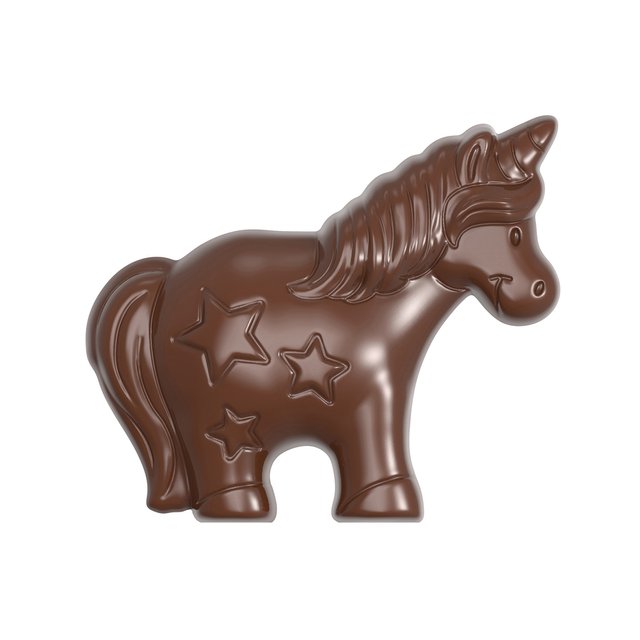 Obrázek produktu CW FORMA NA PRALINKY - JEDNOROŽEC MALÝ 4,5x3,9cm v.0,5cm 6g 12 ks