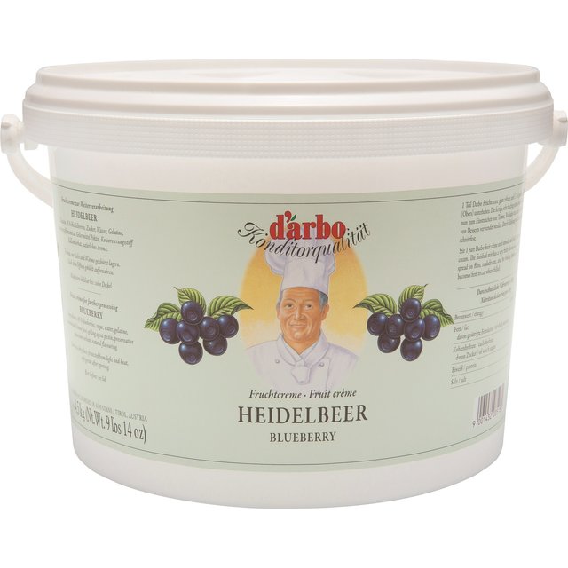 Obrázek produktu D´ARBO OVOCNÝ KRÉM BORŮVKA 4,5 kg
