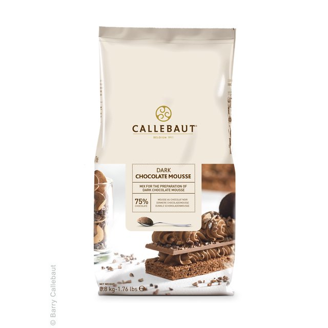Obrázek produktu C MOUSSE CALLEBAUT HOŘKÁ ČOKOLÁDA 0,8 kg