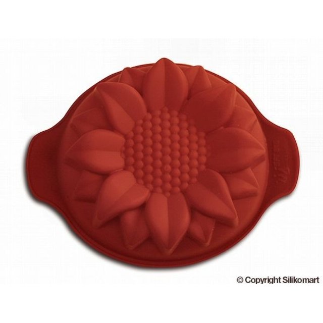Obrázek produktu SIL FORMA SILIKON terakota - DORTOVÁ SLUNEČNICE Ø126mm v.50mm 400ml 1ks