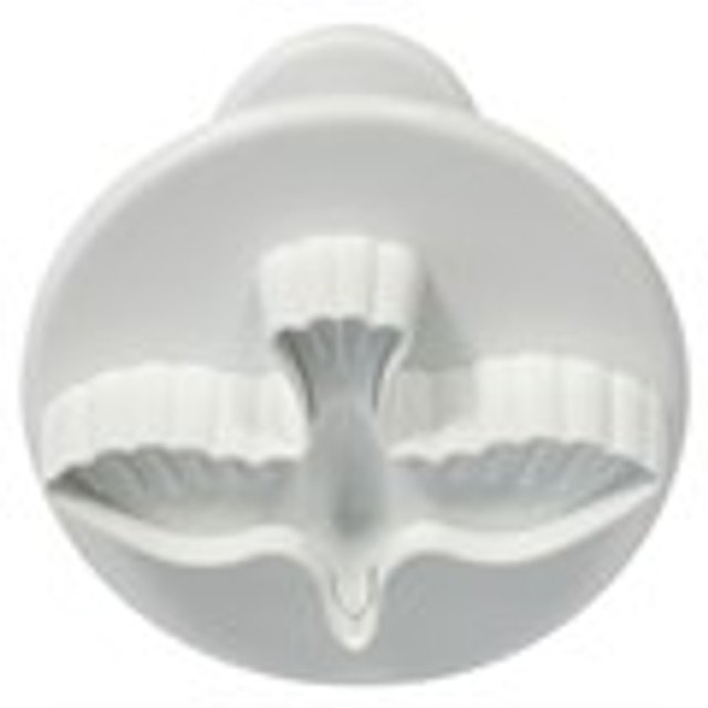 Obrázek produktu PME VYKRAJOVÁTKO PLAST bílé -  holubice 3,3cm SE SLEVOU 50%