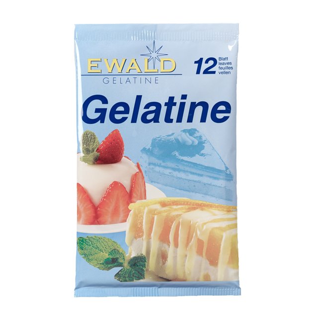 Obrázek produktu PLÁTKOVÁ ŽELATINA 230 BLOOM 12 ks/obálka 50 bal./krt.