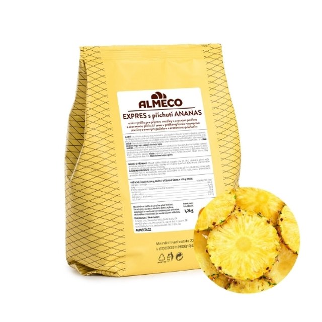 Obrázek produktu ALMECO EXPRES ANANAS - kompletní směs na zmrzlinu 10x1,2 kg