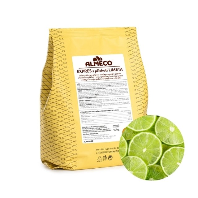 Obrázek produktu ALMECO EXPRES LIMETA - kompletní směs na zmrzlinu 10x1,2 kg