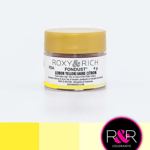 Obrázek produktu RR BARVA V PRÁŠKU rozpustná ve vodě - žlutá Lemon Yellow 4g