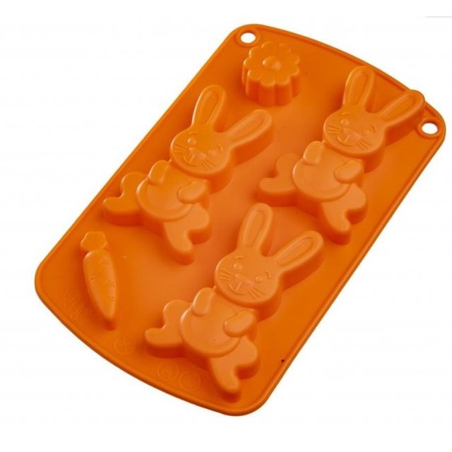Obrázek produktu VK Forma silikonová ZAJÍC oranžová
