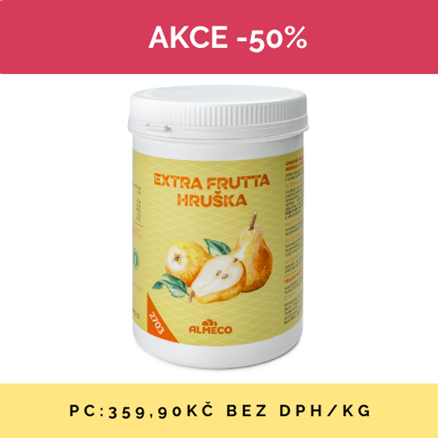Obrázek produktu ALMECO EXTRA FRUTTA HRUŠKA 6x1,55kg   AKCE 50% SLEVA