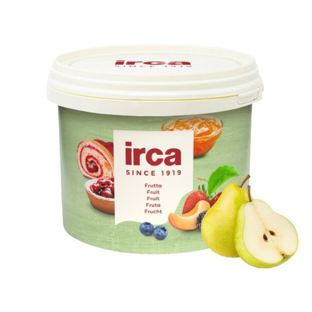 Obrázek produktu IRCA FRUTTIDOR HRUŠKA 85% - ovocná náplň s kousky hrušek 3,3 kg