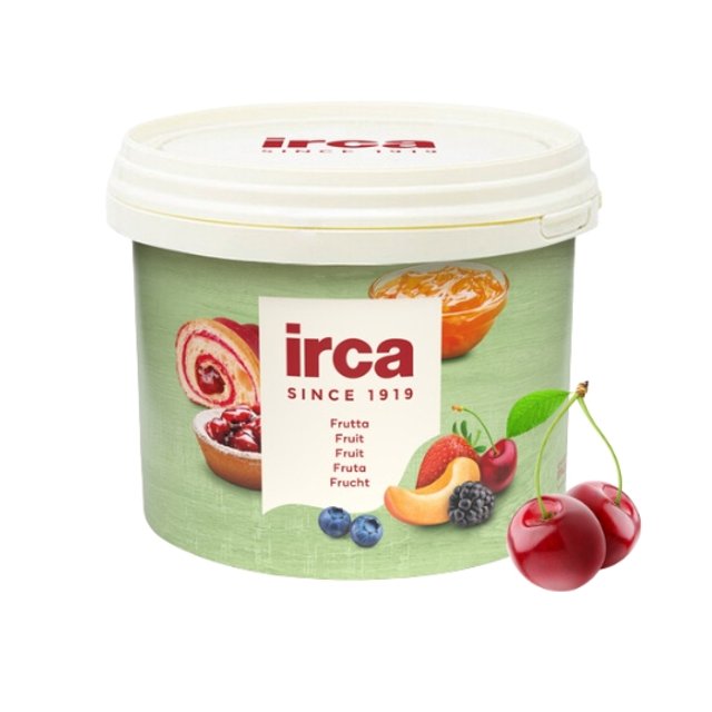 Obrázek produktu IRCA FRUTTIDOR ČERVENÁ TŘEŠEŇ 70% - ovocná náplň s kousky třešní 3,3 kg