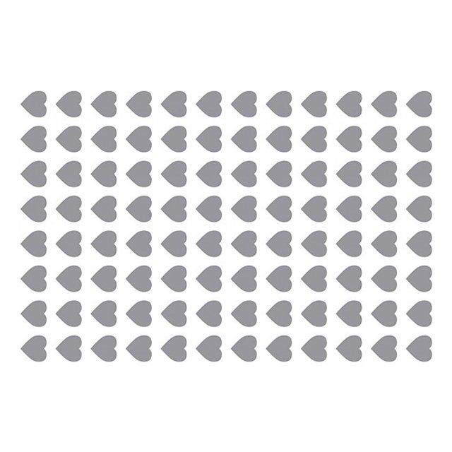 Obrázek produktu MA Mřížka bílý plast 60x40cm SRDCE