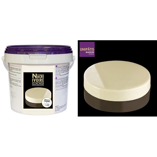 Obrázek produktu UNI GLAZÉ BÍLÁ ČOKOLÁDA (Ivory) 1kg