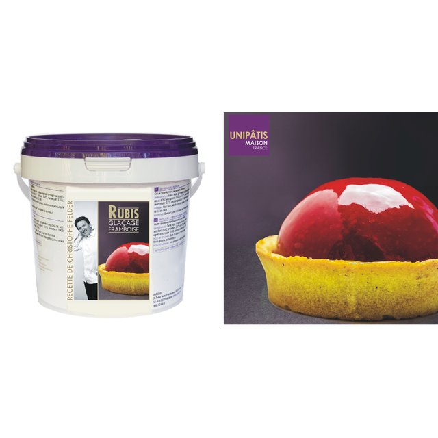 Obrázek produktu UNI GLAZÉ MALINA (Rubis raspberry) 6x2kg