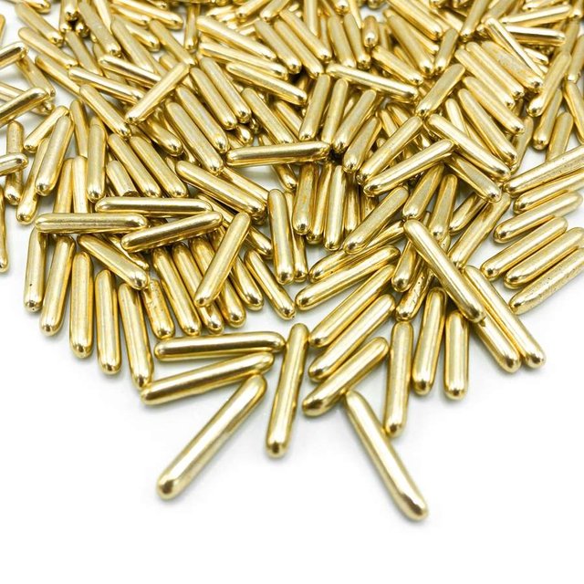 Obrázek produktu HS Dekorace cukrové GOLD metalic RODS 90g