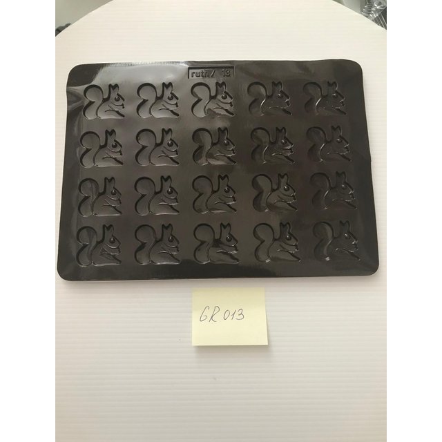 Obrázek produktu RUTH Forma na čokoládu veverky + 10 folií