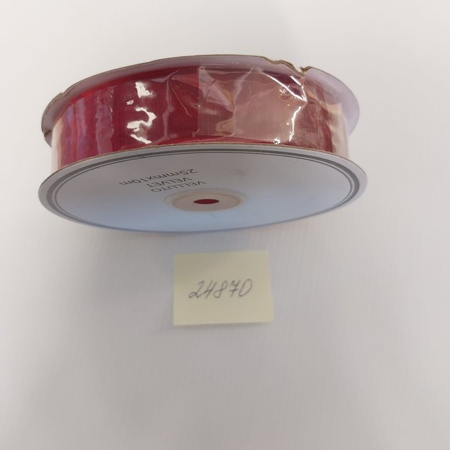 Obrázek produktu SC Stuha 2,5 cm 10 m SAMET