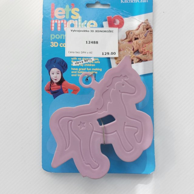 Obrázek produktu Vykrajovátko 3D JEDNOROŽEC