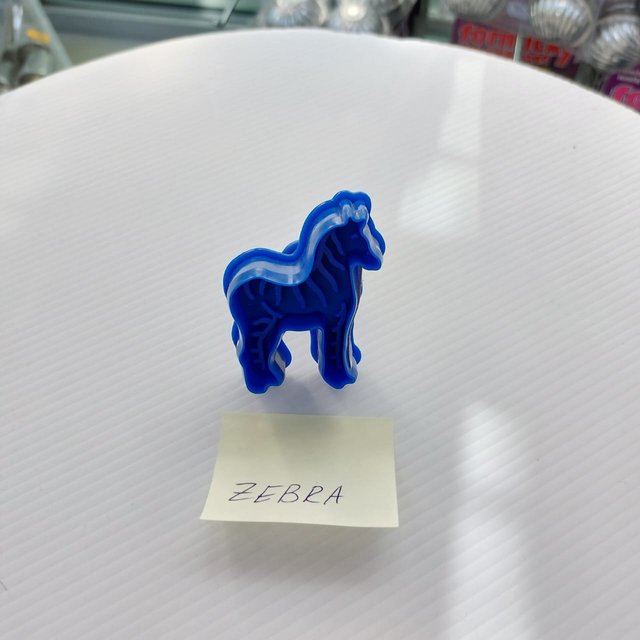 Obrázek produktu Vykrajovátko 3D s razítkem ZEBRA