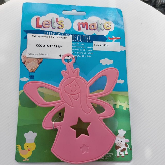 Obrázek produktu Vykrajovátko 3D VÍLA FAIRY