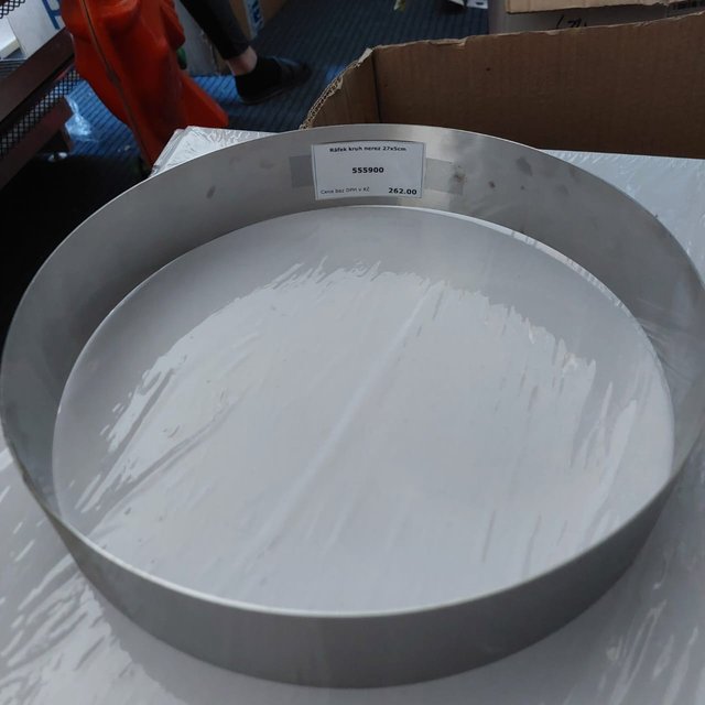 Obrázek produktu Ráfek kruh nerez 27x5cm