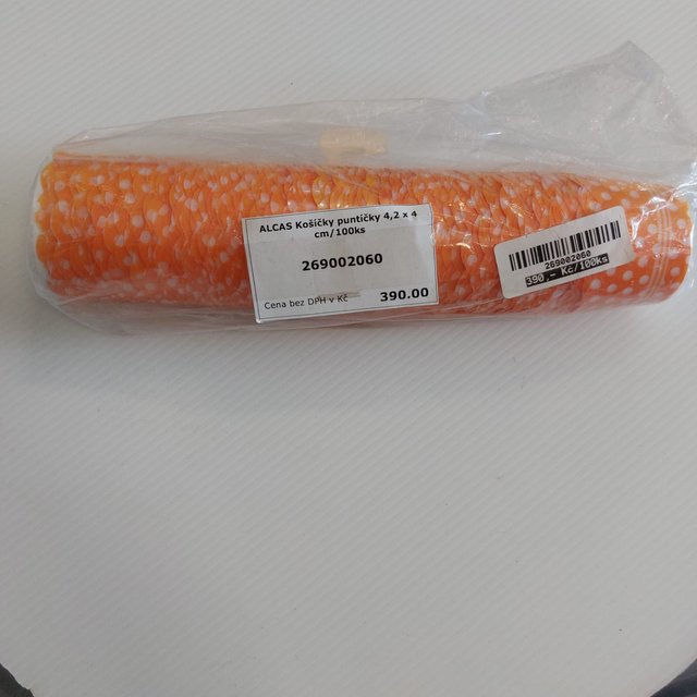 Obrázek produktu ALCAS Košíčky puntíčky 4,2 x 4 cm/100ks