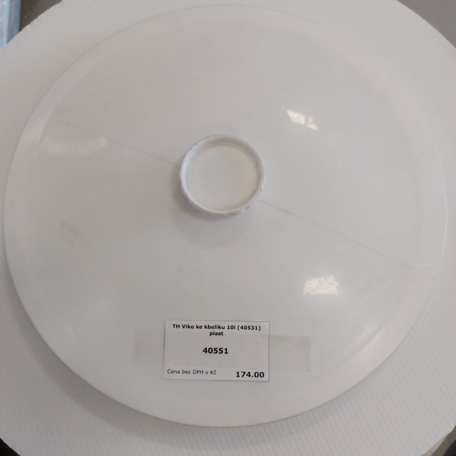 Obrázek produktu TH Víko ke kbelíku 10l (40531) plast