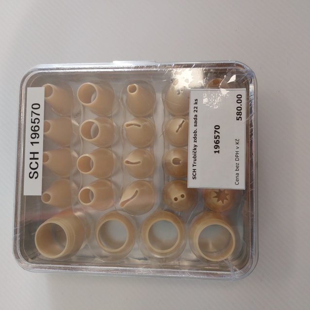 Obrázek produktu SCH Trubičky zdob. sada 22 ks