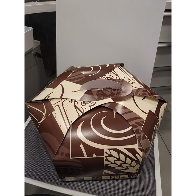 Obrázek produktu GS Krabice dort.6hran 30cm  - VYPRODÁNO