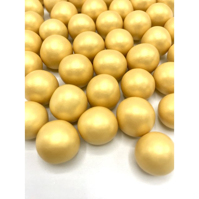 Obrázek produktu HS Dekorace čokoládové GOLD CHOCO XXL (kuličky) 500g - JIŽ NEVYRÁBÍ