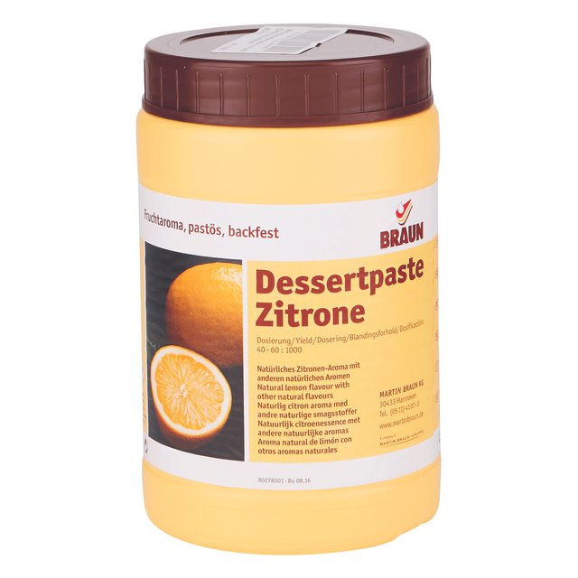 Obrázek produktu BRAUN DESSERT PASTA citrón 1kg