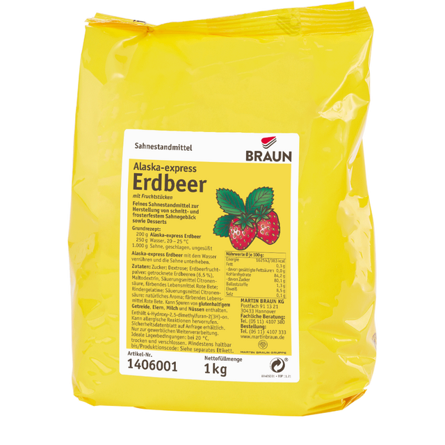 Obrázek produktu BRAUN ALASKA EXPRES jahoda 5x1kg