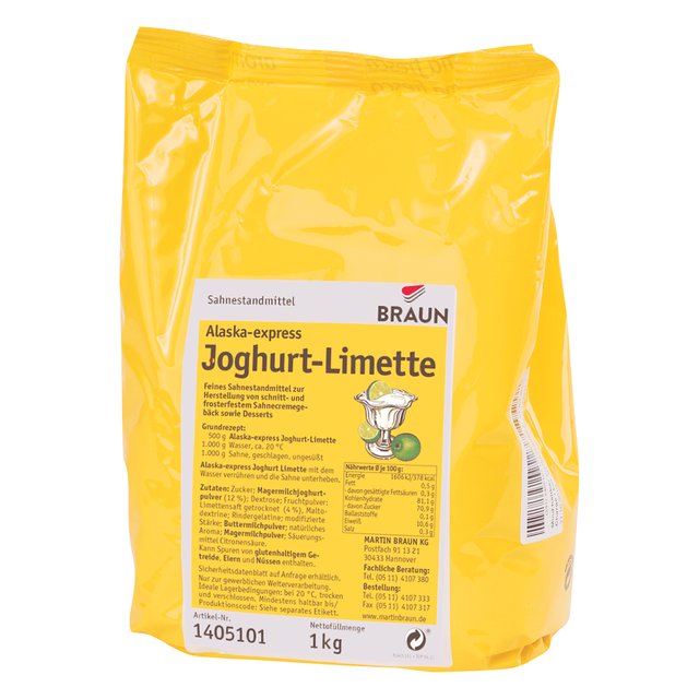 Obrázek produktu BRAUN ALASKA EXPRES jogurt a limeta 5x1kg