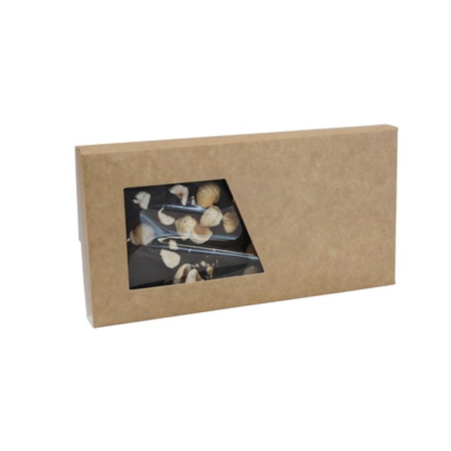 Obrázek produktu VE Krabička na čokoládu přírodní 16,5x8,5x1,7cm 10x1ks