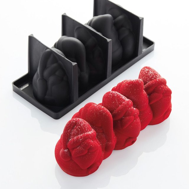 Obrázek produktu PAV FORMA SILIKON černá - SANTA LOG - santové 25,4x10,3cm, v.10cm 1300ml