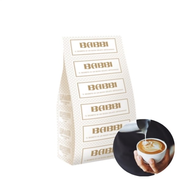 Obrázek produktu BABBI LATTELATTE Cappuccino - kompletní mix na zmrzlinu 8x1,25kg
