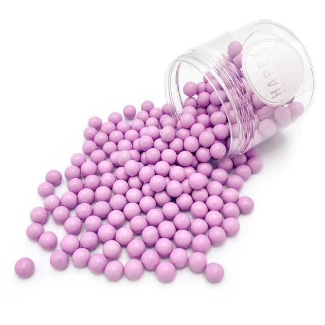 Obrázek produktu HS Dekorace čokoládové LILAC POLISHED CHOCO M (kuličky fialové) 90g