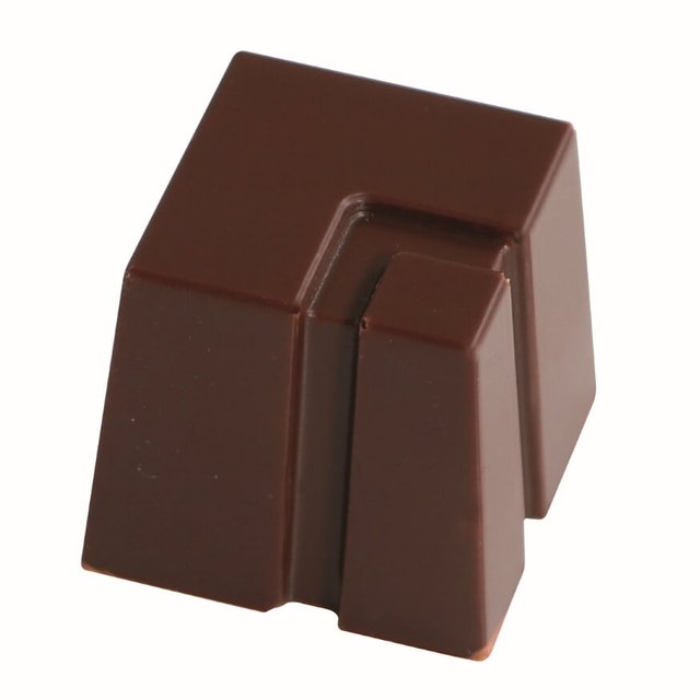 Obrázek produktu MA FORMA NA PRALINKY - HRANATÁ S VÝŘEZEM 21x21mm v18mm 8g 28ks