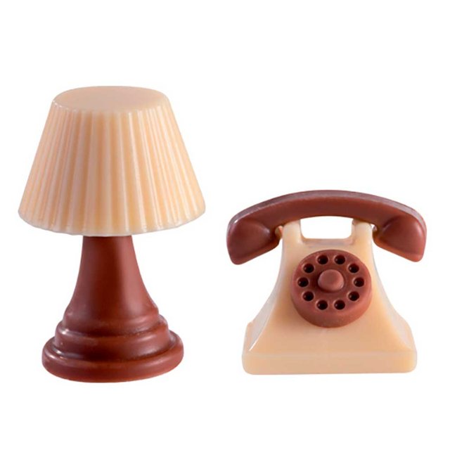 Obrázek produktu MA FORMA NA PRALINKY - TELEFON S LAMPIČKOU 24x34x27mm-12ks, Ø 27mm h40mm SE SLEVOU 50%