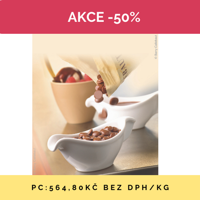 Obrázek produktu C ČOKOLÁDA MLÉČNÁ 2x10 kg AKCE 50% DMT 5/2025