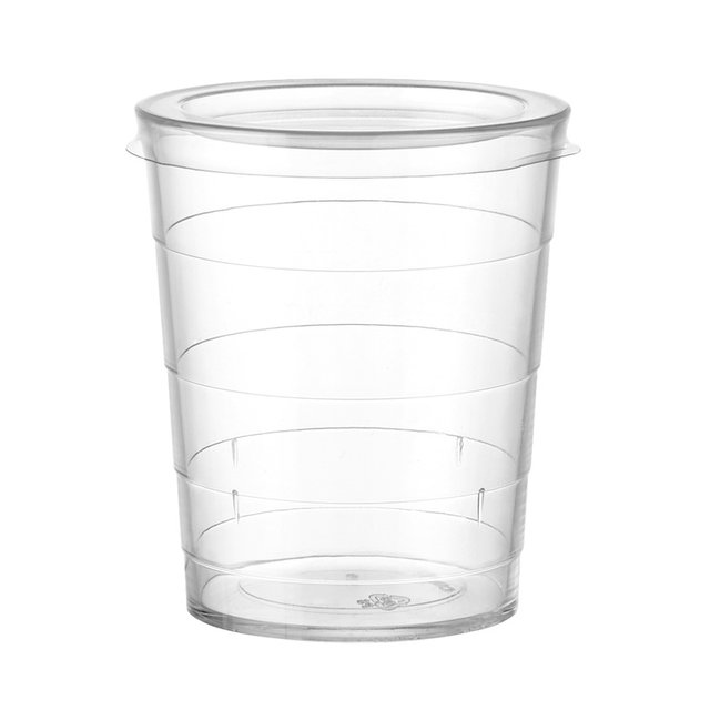 Obrázek produktu CO KELÍMEK ČIRÝ PLAST Ø4,4cm v.5,2cm 6cl 300 ks MIG60C