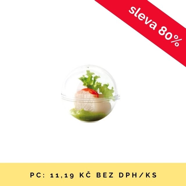 Obrázek produktu CO MISKA MINI PERLA PLAST 50cc 100 ks DOPRODEJ SE SLEVOU 80%
