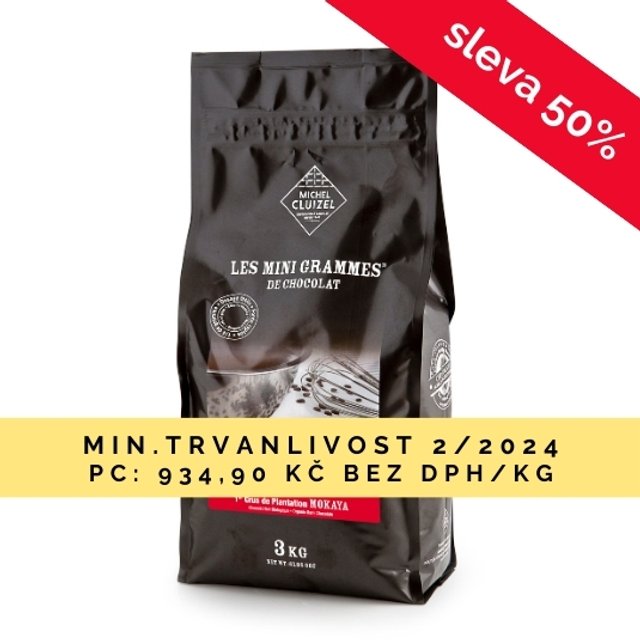 Obrázek produktu MC ČOKOLÁDA MOKAYA HOŘKÁ BIO 66% 3 kg