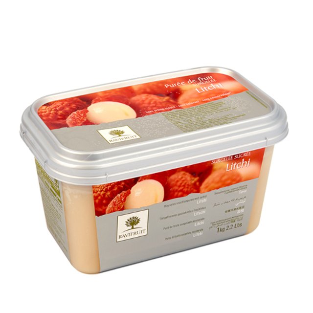 Obrázek produktu RAVIFRUIT MRAŽENÉ PYRÉ LIČI 5x1kg