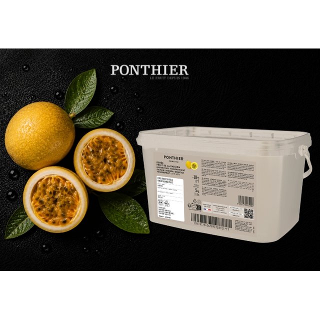 Obrázek produktu PONTHIER MRAŽENÉ PYRÉ MARACUJA Flavicarpa 5 kg