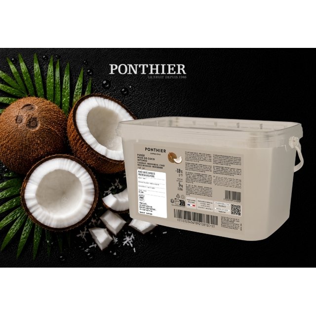 Obrázek produktu PONTHIER MRAŽENÉ PYRÉ KOKOS Intense 5 kg