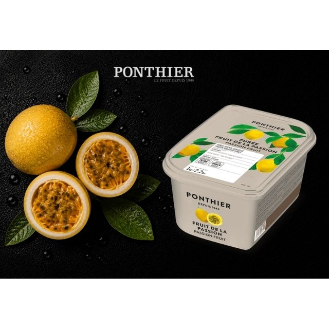 Obrázek produktu PONTHIER MRAŽENÉ PYRÉ MARACUJA Flavicarpa 1 kg