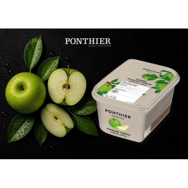 Obrázek produktu PONTHIER MRAŽENÉ PYRÉ ZELENÉ JABLKO Granny Smith 1 kg