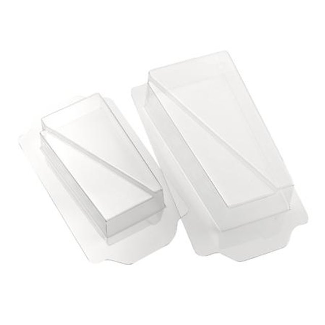 Obrázek produktu MA FORMA NA MRAŽENÝ DEZERT PLAST SADA 3x4ks- OBDÉLNÍK vzor 10x5cm SE SLEVOU 50%